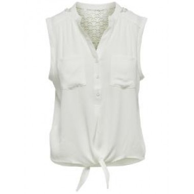 Only canotta morbida con macrame dietro alle spalle modello Wonder